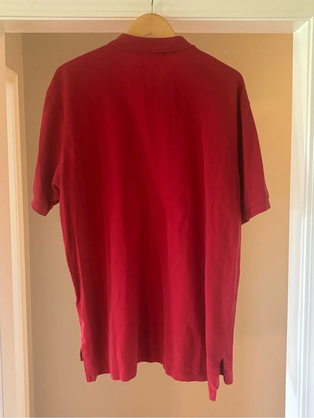 Ralph Lauren Red Short-Sleeve Polo Shirt